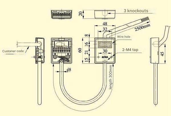 MIWALOCK TEM-8 Energized metal fittings Product details