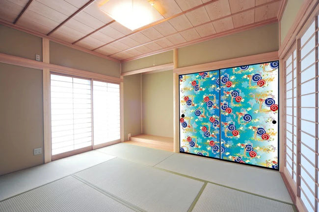 Stylish Fusuma Paper Orihime Bangasa coarse oil-paper umbrella Torinoko Washi Modern Image