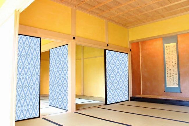 Stylish Fusuma Paper Orihime Lily of the valley Torinoko Washi Modern Image