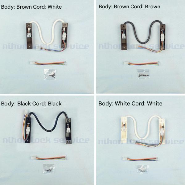 MIWA LOCK TEJ-9 joint cord energizing fitting for electric locks Color variations image