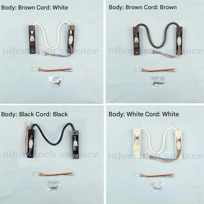 MIWA LOCK TEJ-9 joint cord energizing fitting for electric locks Color variations image