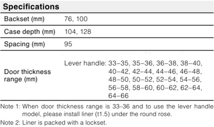 MIWA MIWALOCK AUT series ELECTRIC LOCKS FOR DOORWAYS /  EMERGENCY EXITS Specifications