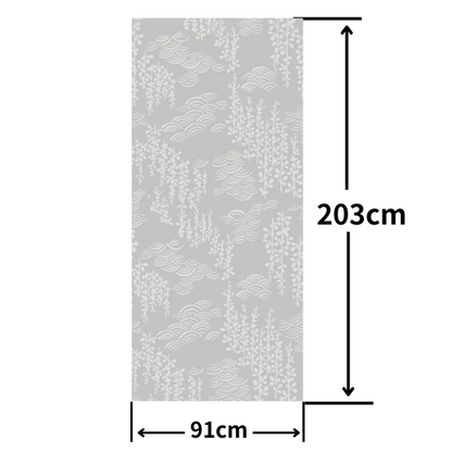 Stylish Fusuma Paper Orihime Wisteria Wave Torinoko Washi Modern Size
